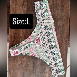 New Christmas thong